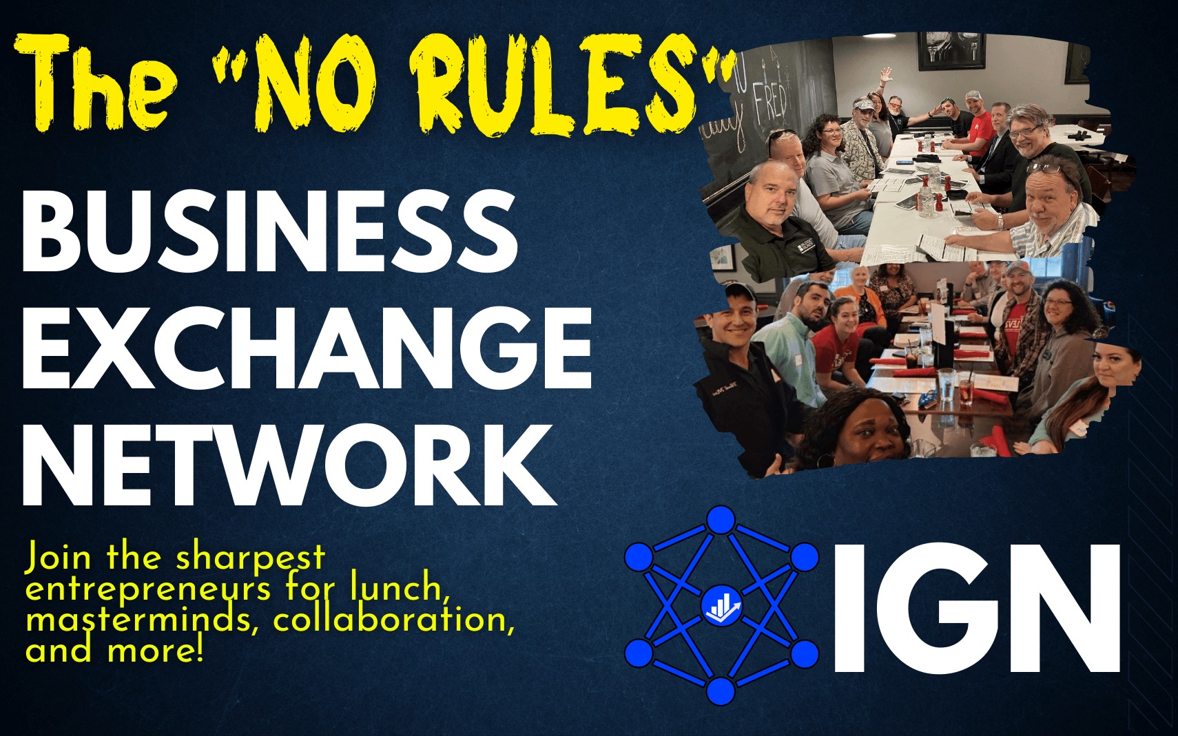 No Rules Networking Lunch - Investor Schooling